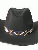 Thunderbird & Feather  Hand Beaded Hat Band or Belt