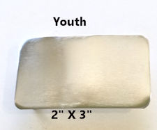 Youth Rectangle Belt Buckle Blank