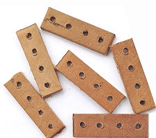 4 Hole Leather Choker Spacers