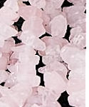 36" Strand Rose Quartz Gemstone Chip Beads
