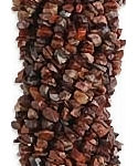 36" Strand Brecciated Jasper Gemstone Chip Beads