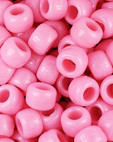 720 Baby Pink Opaque Pony Beads