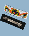 End of the Trail Beaded Barrette