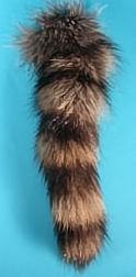 Extra Large Prime Natural Raccoon Tails