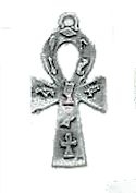 Large Ankh cross pewter pendant