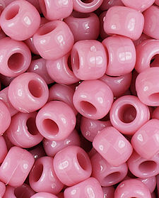 720 Mauve Pink Opaque Pony Beads