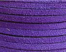 Purple Cowhide Suede Laces