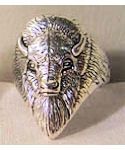 Buffalo Head Ring