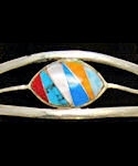 Southwest Inspired Inlaid Stone Bracelet #FB206