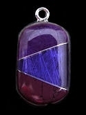 Purple Sugilite and Amethyst Power Stone Pendant #P2-039