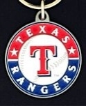 Texas Rangers officially liscensed keychain