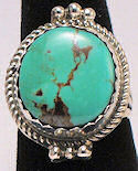 Turquoise Sterling Silver Ring #162