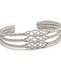Tripple Strand Twisted Wire Bracelet