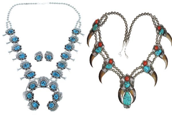 Navajo necklaces